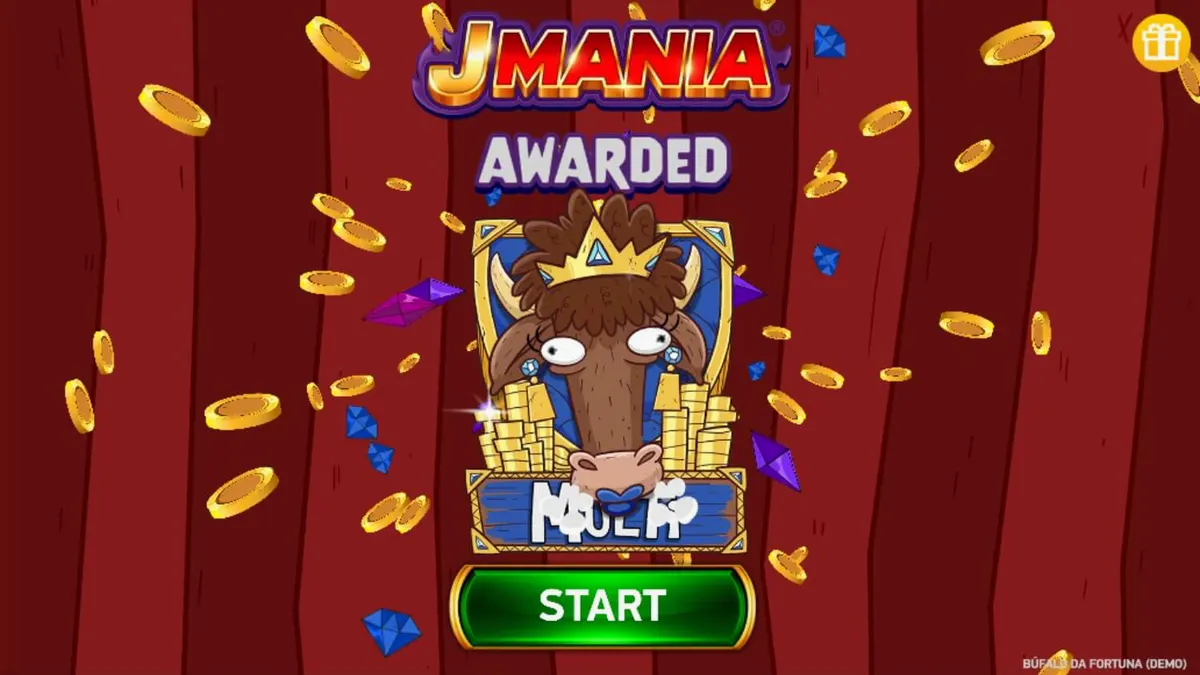Tampilan visual slot Buffalo da Fortuna dengan latar belakang matahari terbenam