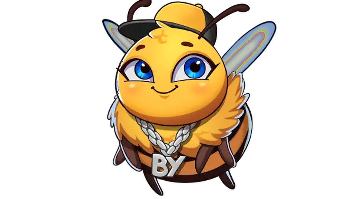 Tampilan visual slot Honey Rush Black and Yellow dengan tema kota neon
